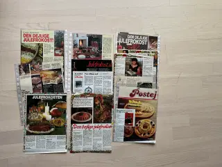 Opskrifter - julefrokost