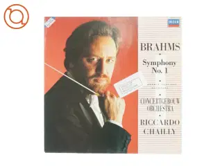 Brahms, Symphony no 1 fra Decca (str. 30 cm)