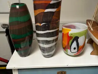 Flotte glas vaser