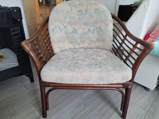 Flot gammel lænestol
