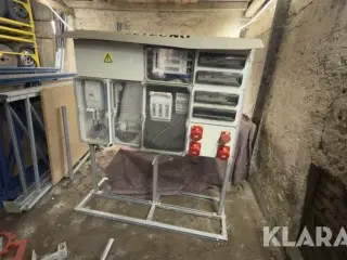 Målertavle 400A/M4 f. trafomåling - Afg.Plint 125A+250A NST