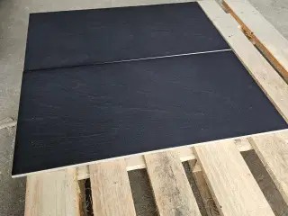 Gulv- og vægklinke Sort 30x60 cm