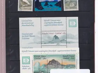 Grønland - 1987 Frimærker Komplet - Postfrisk