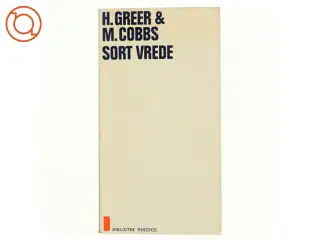 Sort vrede af H. Greer og M. Cobbs (bog)