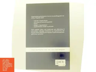 Organisationspsykologi af Edgar H. Schein (Bog)
