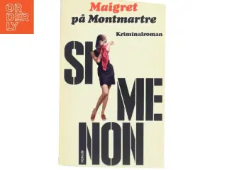Maigret på Montmartre af Georges Simenon (Bog)