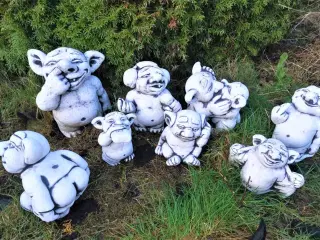 TROLD - trolde - HAVEFIGUR frostsikker beton