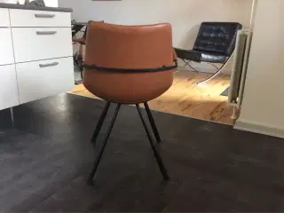 New armchair cognac