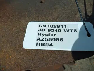 John Deere 9540 WTS Ryster AZ55986