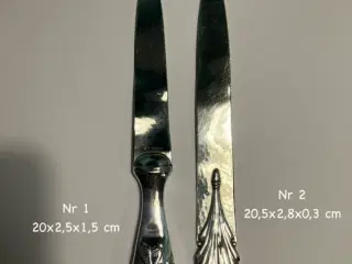 Vintage brevknive med sjæl 