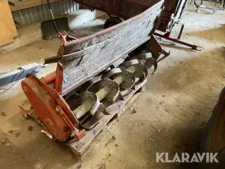 Jordfræser / rotorkultivator til traktor. CARONI