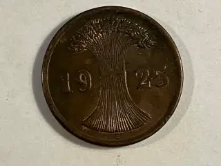 2 Pfennig Germany 1925
