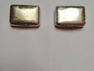2 stk små antikke sølvskrin 