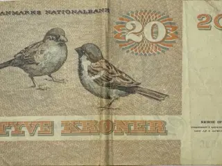 20 krone, 1985, Gråspurve, C5, 1