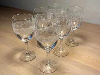 6 stk. portvinsglas 