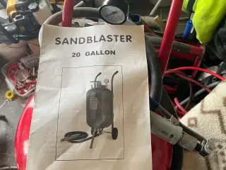 Sandblæser 631/ 20 gallon