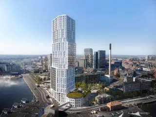 Danmarks højeste kontorhus i Aarhus C