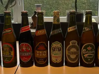 Ølsamling 118 stk.