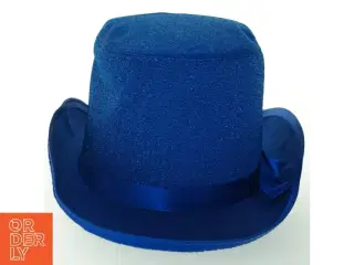 Blå glitter hat (str. Ø. 30 cm)