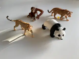 4 Schleich dyr - alle nye med tags 