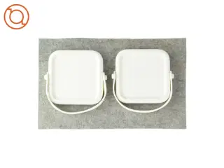 Køleelement plastkasser (2 stk) fra Ikea (str. LH 16x16x3 cm)