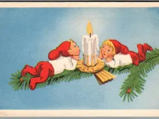 Illa - Jul - Stender Serie 881 - Postkort - Brugt