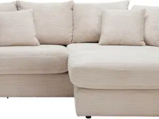 Sofa, lys fløjl 