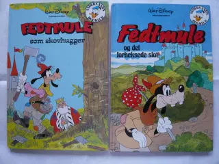 2 Watlt Disney bøger om Fedtmule