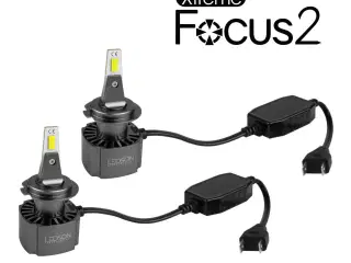 LEDSON LED-forlygtepærer Xtreme Focus 2 (H7)