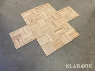 Trægulv Blindboden Mosaik egetræsgulv - 1 Palle = 177,12 m2