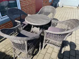 Havemøbler i polyrattan