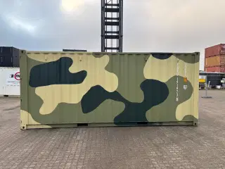 TILBUD TILBUD 20 fods Container i Army Design