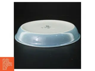 Porcelænsfad med blomstermotiv 967-3893 fra Royal Copenhagen (str. Ø 24 cm)