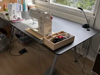 Arbejdsbord - 2000 x 1000 mm - justerbar højde