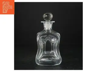 Klukflaske fra Holmegaard (str. 21 cm)