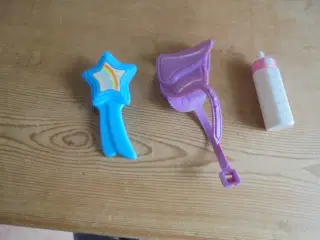 3 gamle udstyrsting til My little Pony 