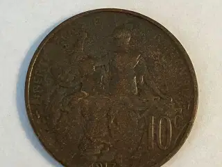 10 Centimes France 1917