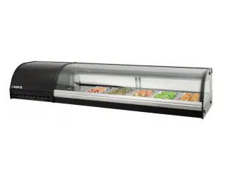 Sushi køleopsat 5x 1/3 GN 74,5 liter