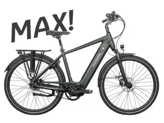 Lindebjerg 28'' Elcykel Center Royal MAX H - Mat grøn