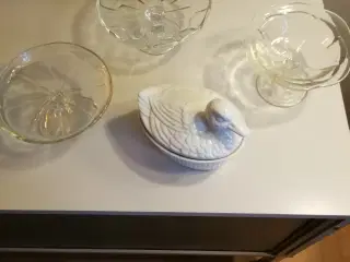 Flotte kandisskåle og lågskål