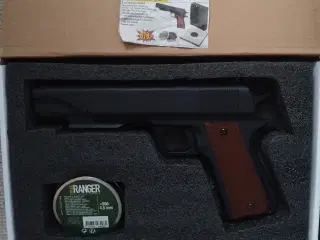 Luft Pistol sæt - incl diverse tilbehør