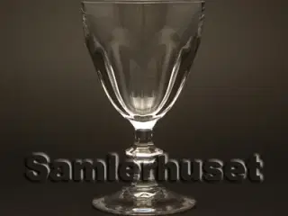 Ramboullet Hvidvinsglas. H:124 mm.