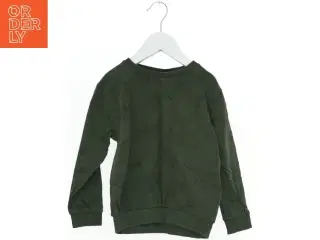 Grøn sweatshirt med dinosaurmønster fra Basic needs (str. 110)