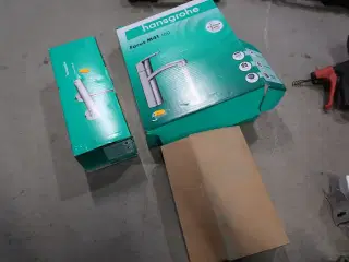 2 stk. blandingsbatterier samt armatur HANSGROHE m.fl.