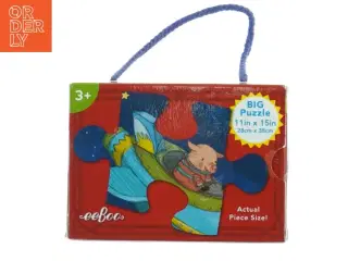 Børnepuslespil med rumtema