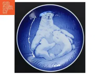 Mors dags tallerken 1974 fra B&G (str. Ø 15 cm)