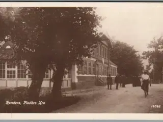 Fladbro Kro - Randers - Postkort - Ubrugt