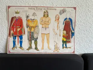 Påklædningsdukker, Viking Konge og Dronning