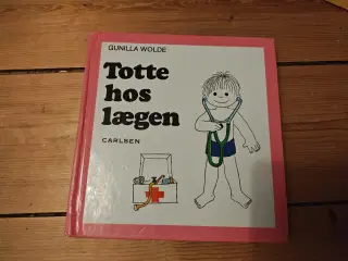 Nr.10 Totte hos lægen bog af Gunilla Wolde
