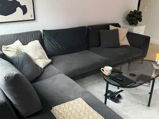 Valenza, hjørnesofa 5 Pers. med chaiselong 